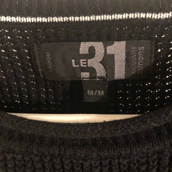 Simon's Black Sweater - Picture 3 of 6